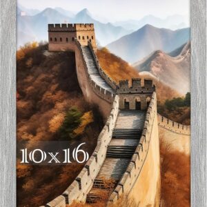 Black Framed Great Wall of China Scenic Print - Image 107