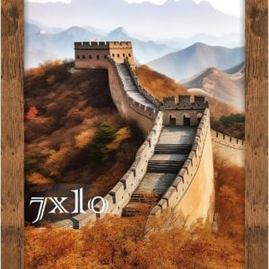 Black Framed Great Wall of China Scenic Print - Image 108