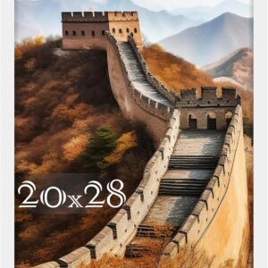 Black Framed Great Wall of China Scenic Print - Image 12