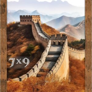 Black Framed Great Wall of China Scenic Print - Image 16
