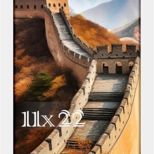 Black Framed Great Wall of China Scenic Print - Image 17