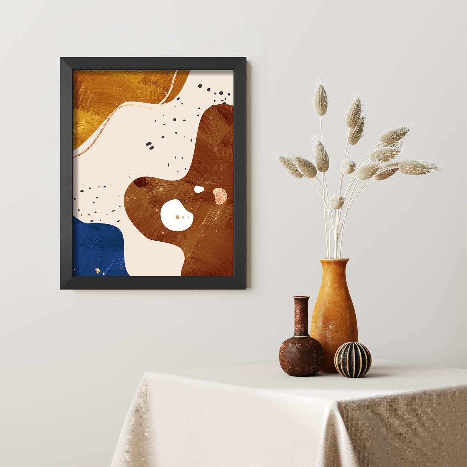 Black Framed Great Wall of China Scenic Print - Image 2