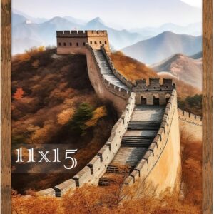 Black Framed Great Wall of China Scenic Print - Image 25