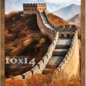 Black Framed Great Wall of China Scenic Print - Image 26