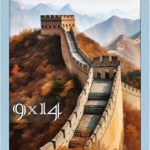 Black Framed Great Wall of China Scenic Print - Image 28