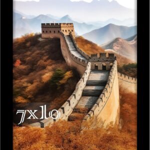 Black Framed Great Wall of China Scenic Print - Image 31