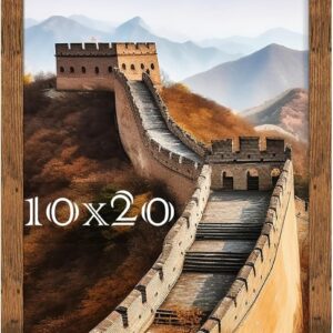 Black Framed Great Wall of China Scenic Print - Image 43