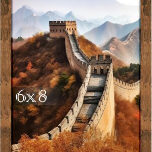 Black Framed Great Wall of China Scenic Print - Image 44
