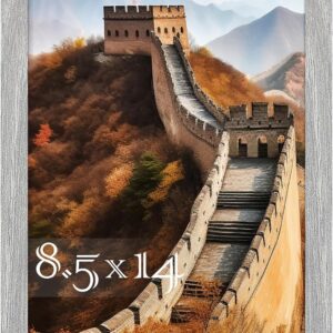 Black Framed Great Wall of China Scenic Print - Image 49