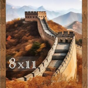 Black Framed Great Wall of China Scenic Print - Image 79