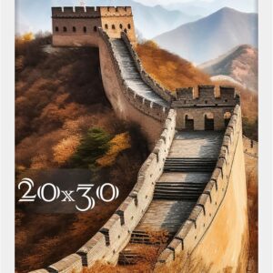 Black Framed Great Wall of China Scenic Print - Image 81