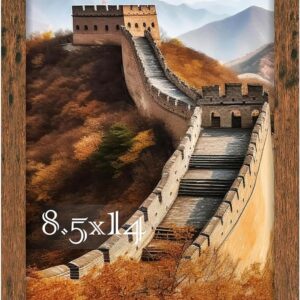Black Framed Great Wall of China Scenic Print - Image 86