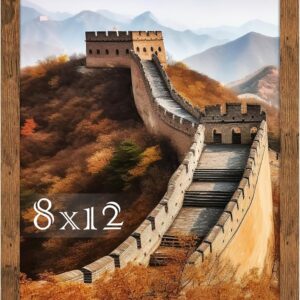 Black Framed Great Wall of China Scenic Print - Image 92