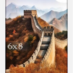 Black Framed Great Wall of China Scenic Print - Image 95