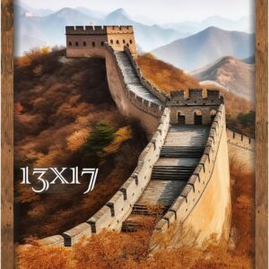 Black Framed Great Wall of China Scenic Print - Image 97