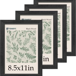 Black Wood 5x7 Inch Picture Frame Set - Image 37