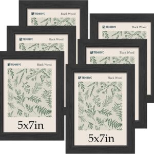Black Wood 5x7 Inch Picture Frame Set - Image 46