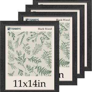Black Wood 5x7 Inch Picture Frame Set - Image 48