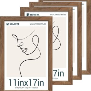 Black Wood 5x7 Inch Picture Frame Set - Image 49