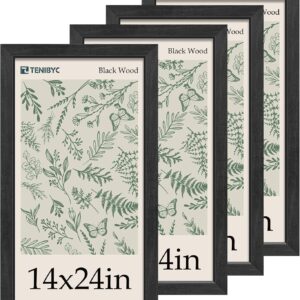 Black Wood 5x7 Inch Picture Frame Set - Image 70