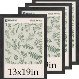 Black Wood 5x7 Inch Picture Frame Set - Image 9