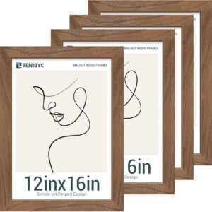 Black Wood 5x7 Inch Picture Frame Set - Image 91
