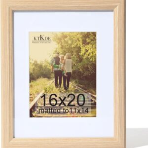 Black Wood Composite 8x10 Picture Frame with Mat and Tempered Glass - Image 48