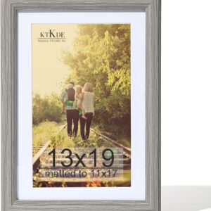 Black Wood Composite 8x10 Picture Frame with Mat and Tempered Glass - Image 49