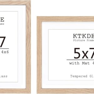 Black Wood Composite 8x10 Picture Frame with Mat and Tempered Glass - Image 72