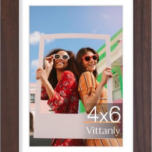 Vittanly 11x14 Picture Frame, Display Pictures 8x10 with Mat or 11x14 without Mat, Photo Frame for Wall Mounting, Black, 1 Pack - Image 106
