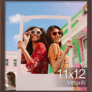 Vittanly 11x14 Picture Frame, Display Pictures 8x10 with Mat or 11x14 without Mat, Photo Frame for Wall Mounting, Black, 1 Pack - Image 109