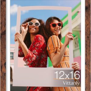 Vittanly 11x14 Picture Frame, Display Pictures 8x10 with Mat or 11x14 without Mat, Photo Frame for Wall Mounting, Black, 1 Pack - Image 113