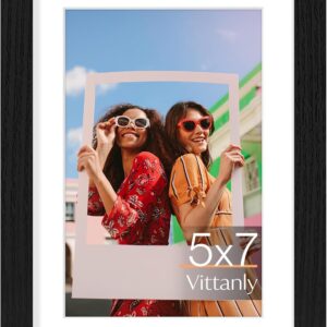 Vittanly 11x14 Picture Frame, Display Pictures 8x10 with Mat or 11x14 without Mat, Photo Frame for Wall Mounting, Black, 1 Pack - Image 119
