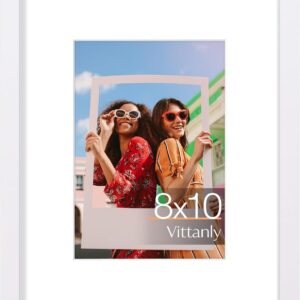 Vittanly 11x14 Picture Frame, Display Pictures 8x10 with Mat or 11x14 without Mat, Photo Frame for Wall Mounting, Black, 1 Pack - Image 125