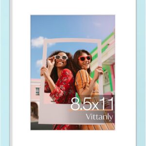 Vittanly 11x14 Picture Frame, Display Pictures 8x10 with Mat or 11x14 without Mat, Photo Frame for Wall Mounting, Black, 1 Pack - Image 131