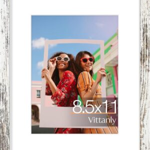Vittanly 11x14 Picture Frame, Display Pictures 8x10 with Mat or 11x14 without Mat, Photo Frame for Wall Mounting, Black, 1 Pack - Image 133