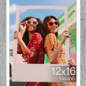 Vittanly 11x14 Picture Frame, Display Pictures 8x10 with Mat or 11x14 without Mat, Photo Frame for Wall Mounting, Black, 1 Pack - Image 145
