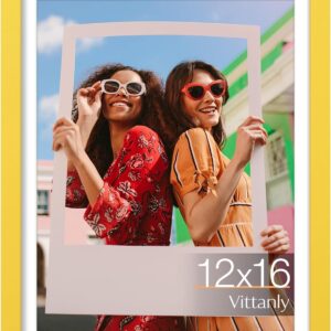 Vittanly 11x14 Picture Frame, Display Pictures 8x10 with Mat or 11x14 without Mat, Photo Frame for Wall Mounting, Black, 1 Pack - Image 151