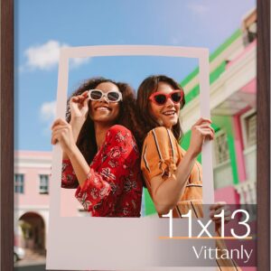 Vittanly 11x14 Picture Frame, Display Pictures 8x10 with Mat or 11x14 without Mat, Photo Frame for Wall Mounting, Black, 1 Pack - Image 162