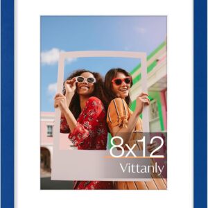 Vittanly 11x14 Picture Frame, Display Pictures 8x10 with Mat or 11x14 without Mat, Photo Frame for Wall Mounting, Black, 1 Pack - Image 169