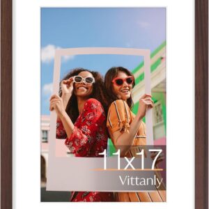 Vittanly 11x14 Picture Frame, Display Pictures 8x10 with Mat or 11x14 without Mat, Photo Frame for Wall Mounting, Black, 1 Pack - Image 176