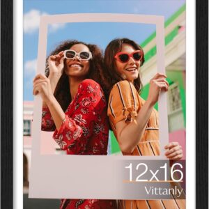 Vittanly 11x14 Picture Frame, Display Pictures 8x10 with Mat or 11x14 without Mat, Photo Frame for Wall Mounting, Black, 1 Pack - Image 19