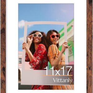 Vittanly 11x14 Picture Frame, Display Pictures 8x10 with Mat or 11x14 without Mat, Photo Frame for Wall Mounting, Black, 1 Pack - Image 28