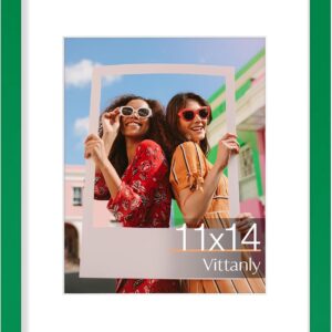 Vittanly 11x14 Picture Frame, Display Pictures 8x10 with Mat or 11x14 without Mat, Photo Frame for Wall Mounting, Black, 1 Pack - Image 38