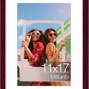 Vittanly 11x14 Picture Frame, Display Pictures 8x10 with Mat or 11x14 without Mat, Photo Frame for Wall Mounting, Black, 1 Pack - Image 58