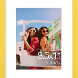 Vittanly 11x14 Picture Frame, Display Pictures 8x10 with Mat or 11x14 without Mat, Photo Frame for Wall Mounting, Black, 1 Pack - Image 63