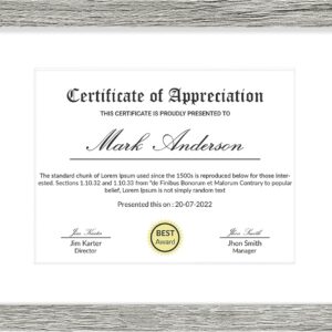 Vittanly 11x14 Picture Frame, Display Pictures 8x10 with Mat or 11x14 without Mat, Photo Frame for Wall Mounting, Black, 1 Pack - Image 66