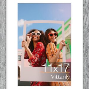 Vittanly 11x14 Picture Frame, Display Pictures 8x10 with Mat or 11x14 without Mat, Photo Frame for Wall Mounting, Black, 1 Pack - Image 74