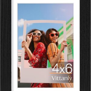 Vittanly 11x14 Picture Frame, Display Pictures 8x10 with Mat or 11x14 without Mat, Photo Frame for Wall Mounting, Black, 1 Pack - Image 88
