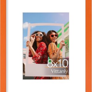 Vittanly 11x14 Picture Frame, Display Pictures 8x10 with Mat or 11x14 without Mat, Photo Frame for Wall Mounting, Black, 1 Pack - Image 99